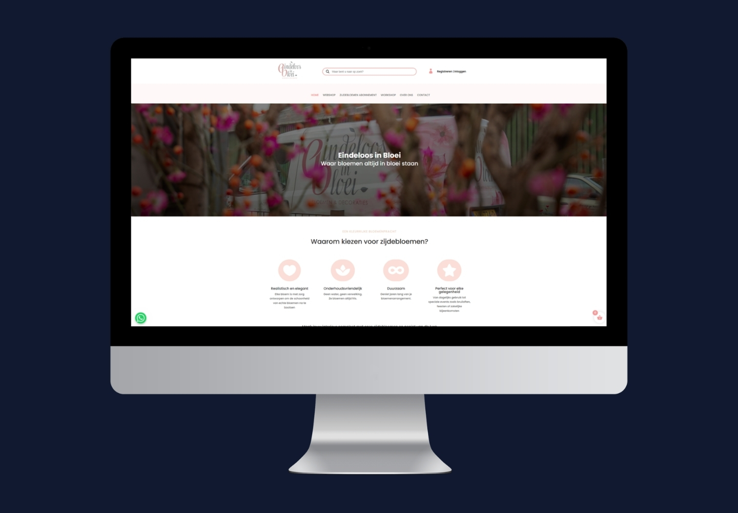 Eindeloosinbloei website